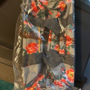 Floral Duffle Bag (Rolling)